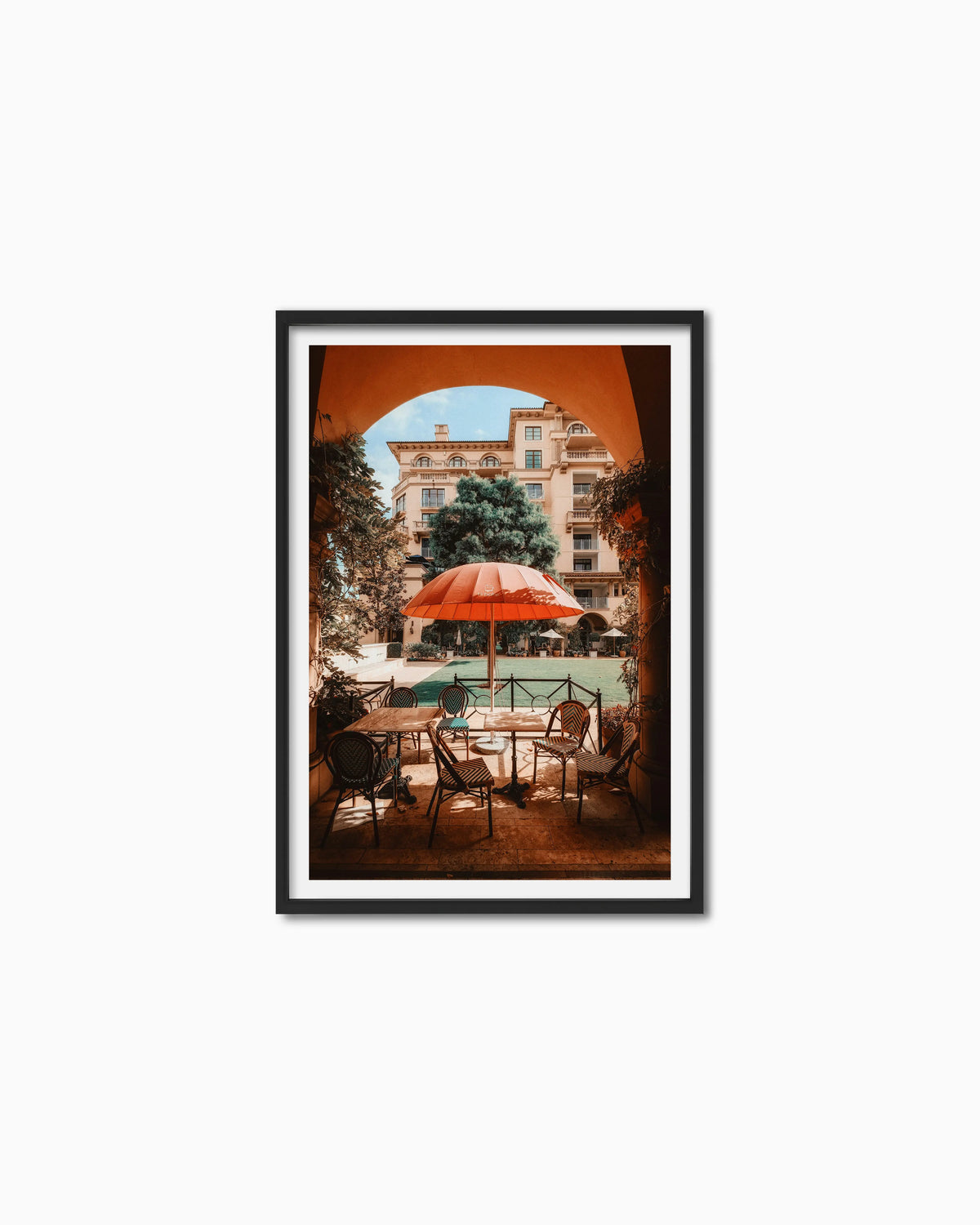 100x70cm , Black , With mount
