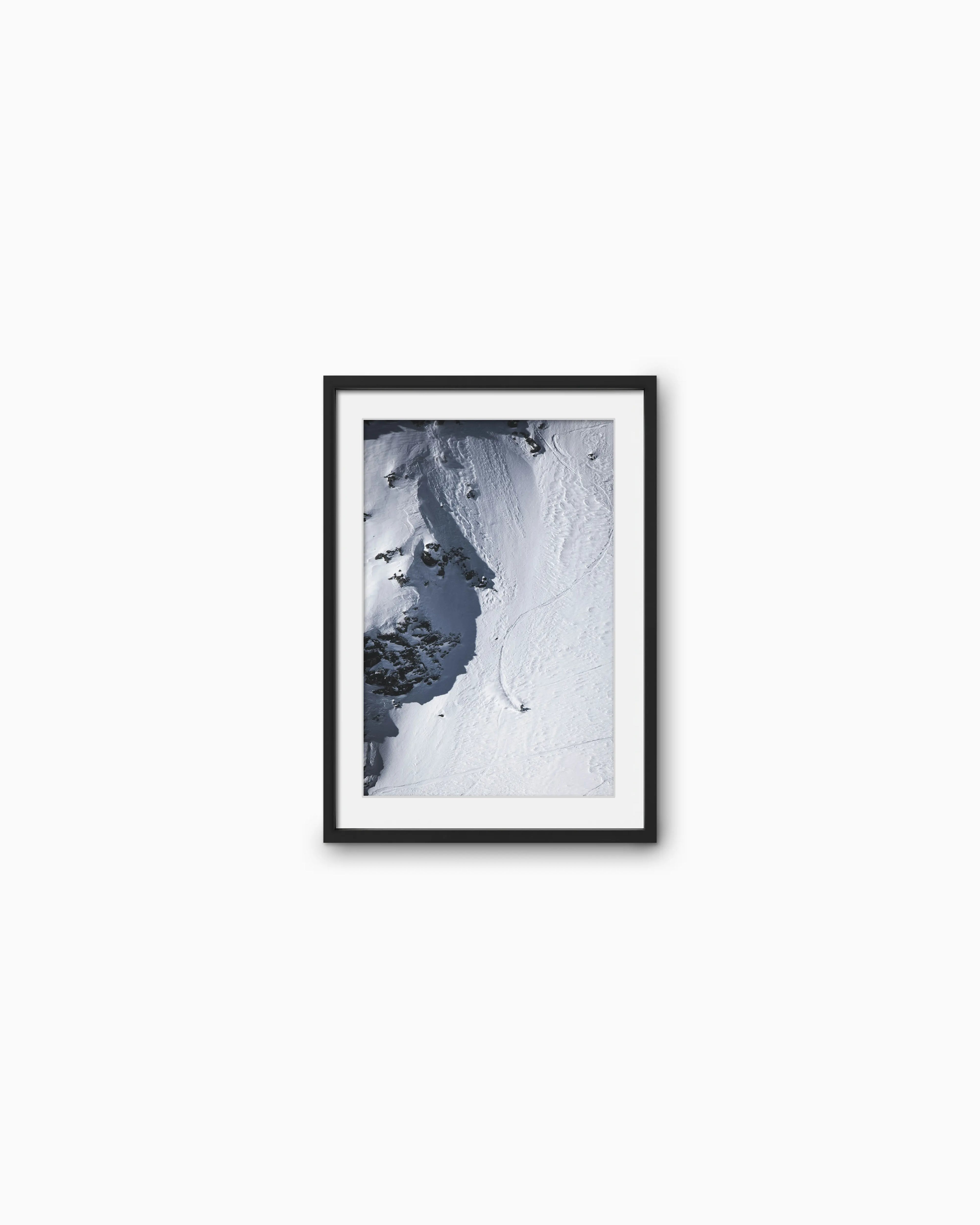 45x30cm , Black , With mount