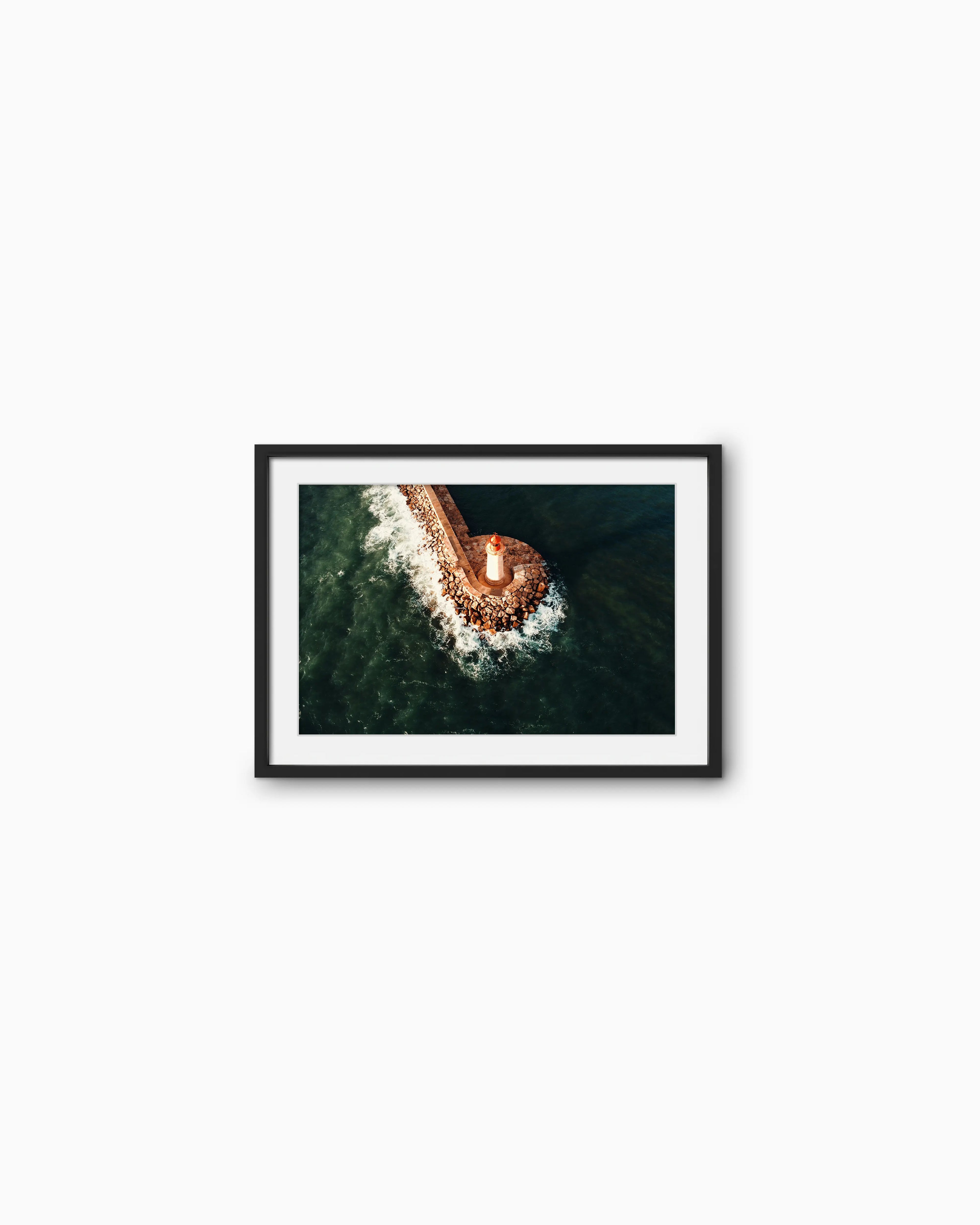 30x45cm , Black , With mount
