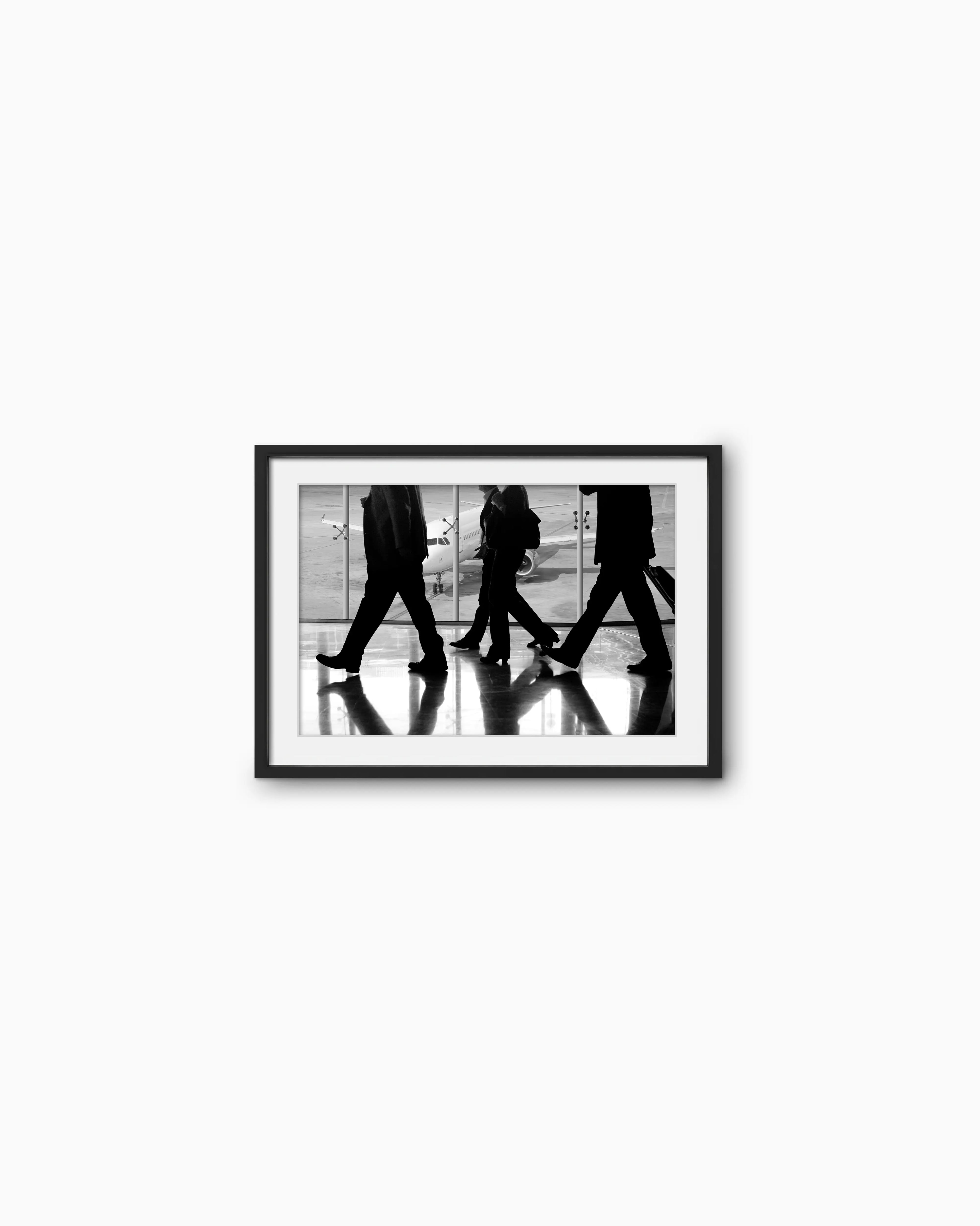 30x45cm , Black , With mount