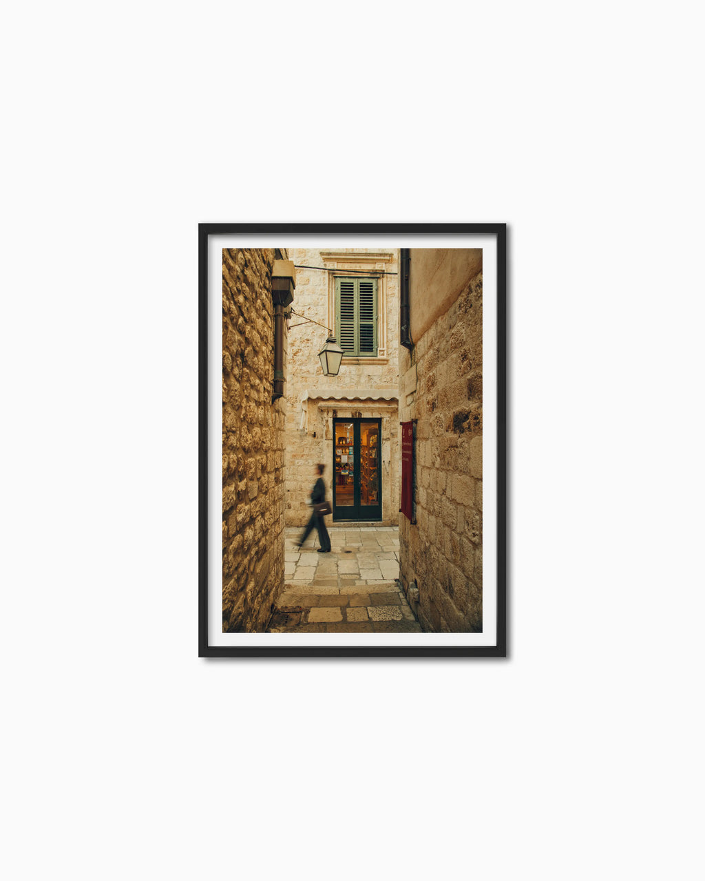 100x70cm , Black , With mount