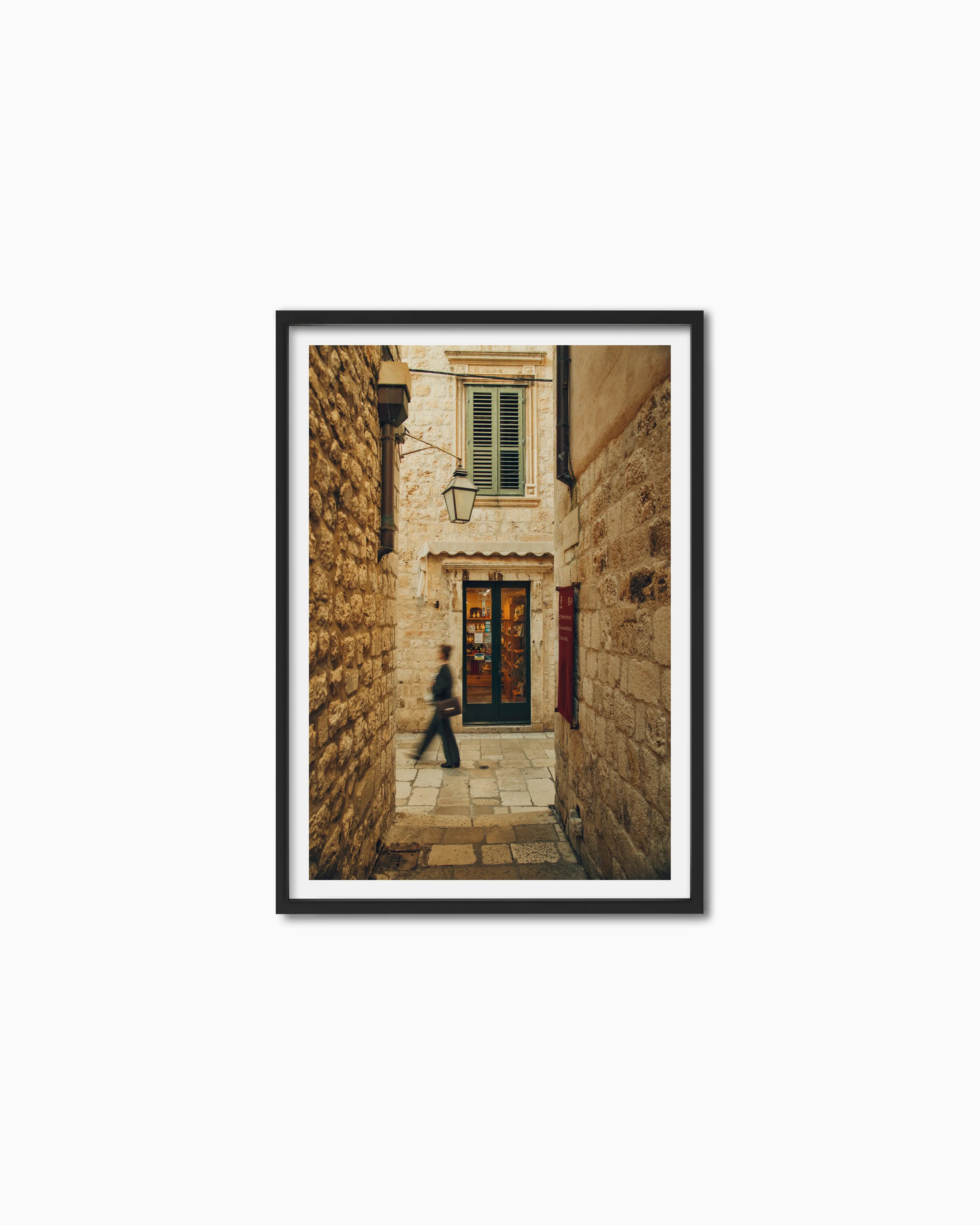 100x70cm , Black , With mount