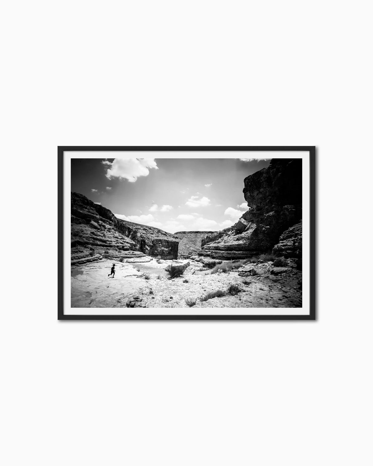 80x120cm , Black , With mount