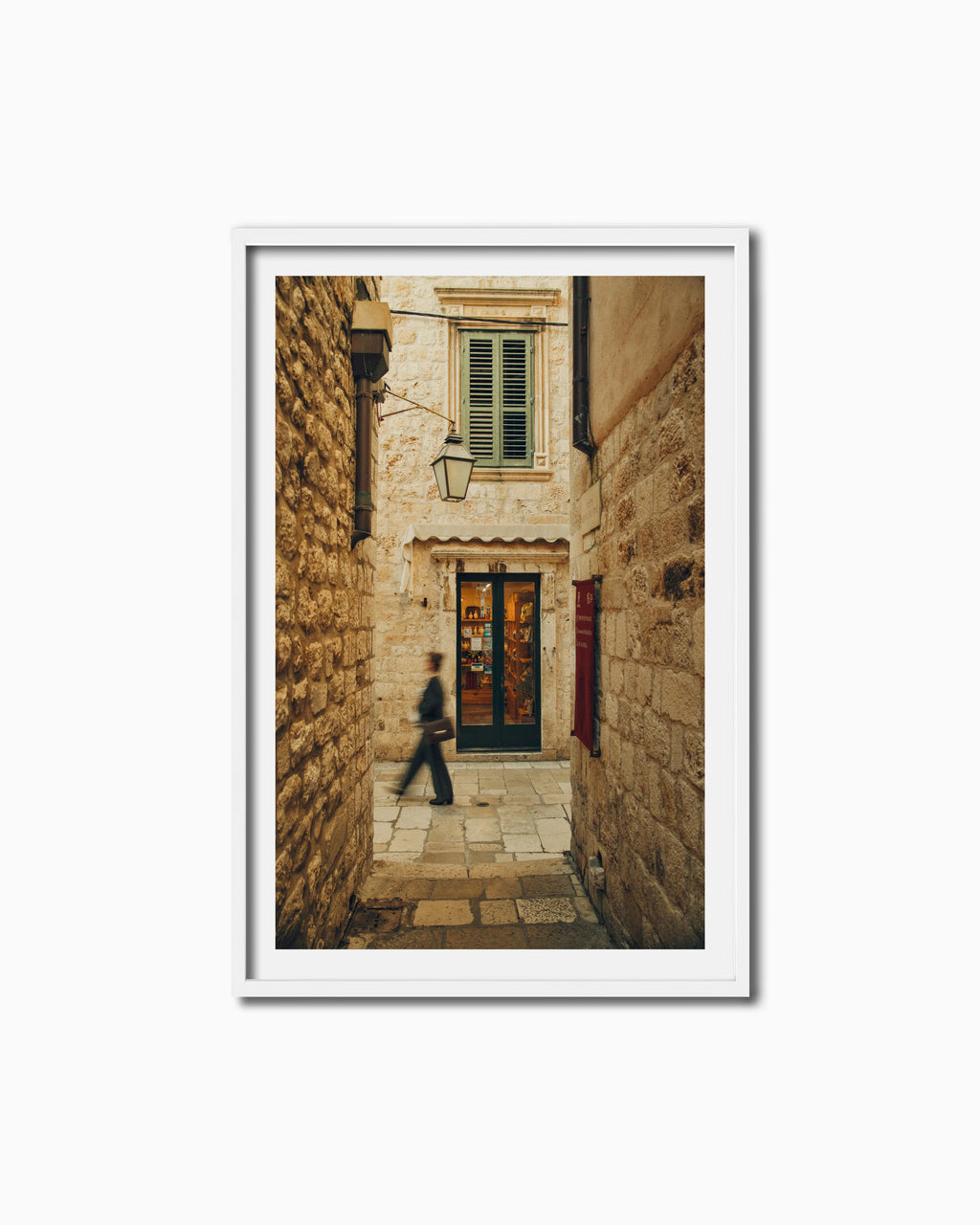 150x100cm , White , With mount