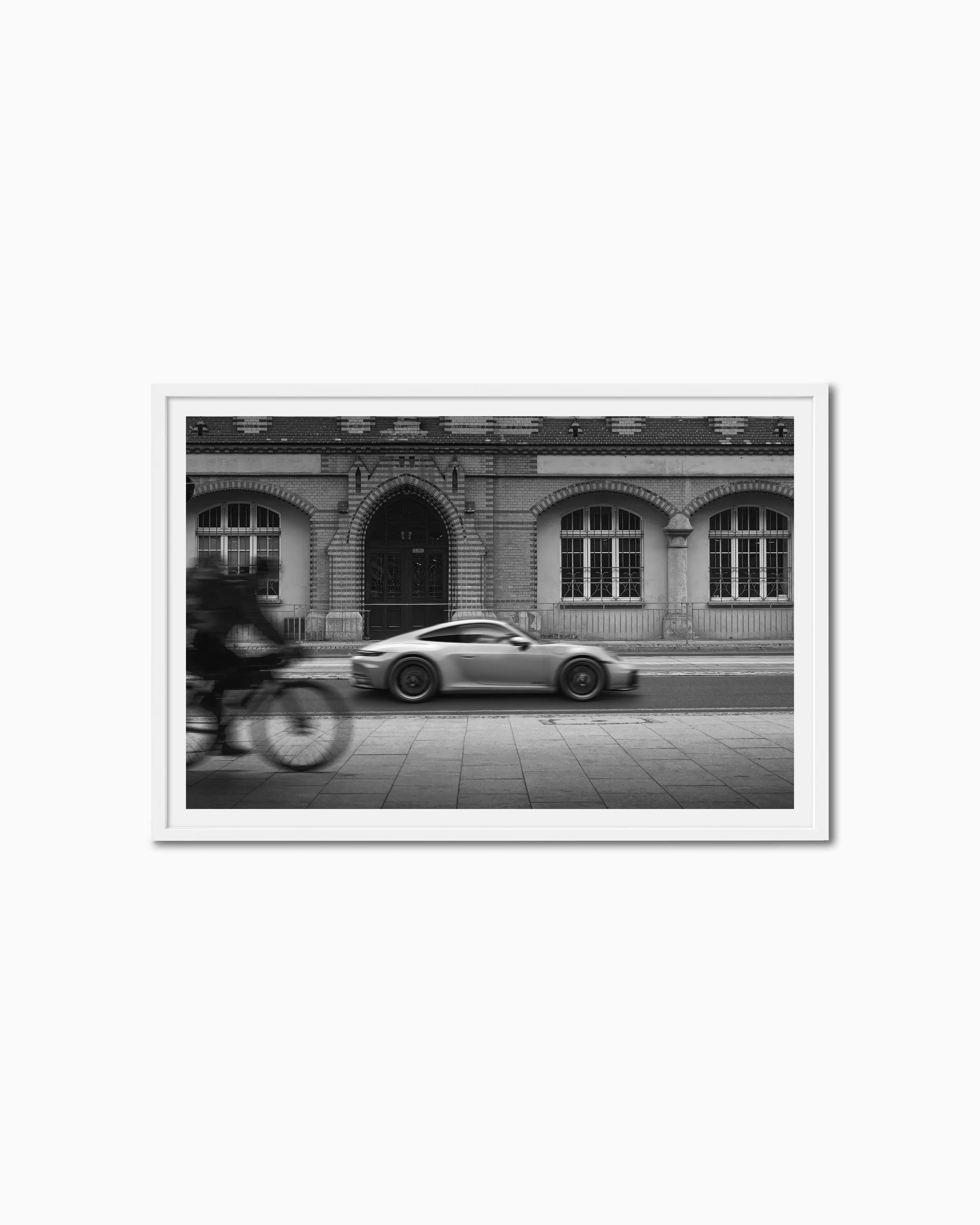 80x120cm , White , With mount
