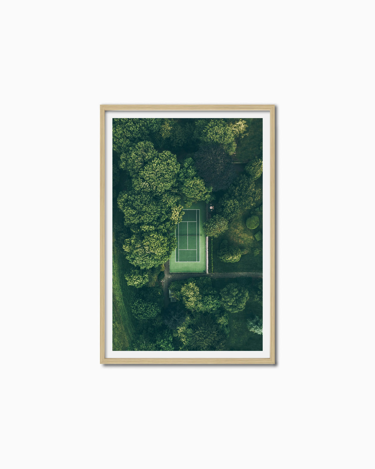 120x80cm , Wood , With mount