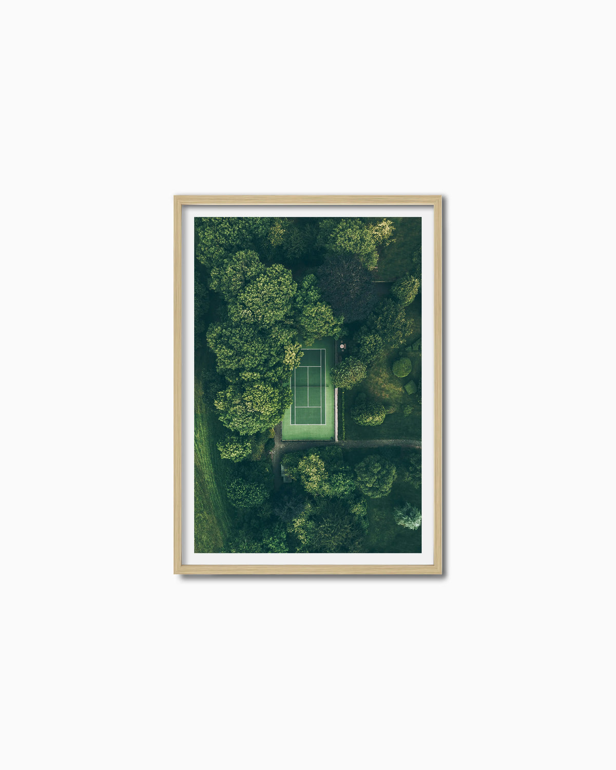 100x70cm , Wood , With mount