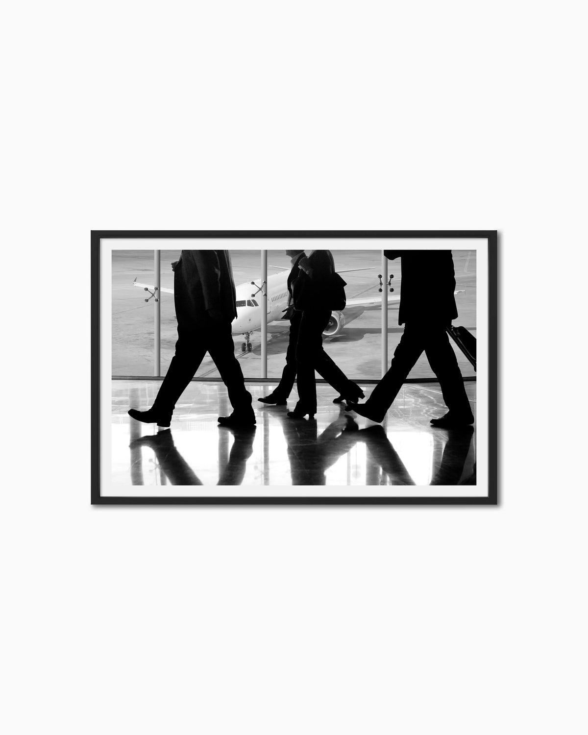 80x120cm , Black , With mount