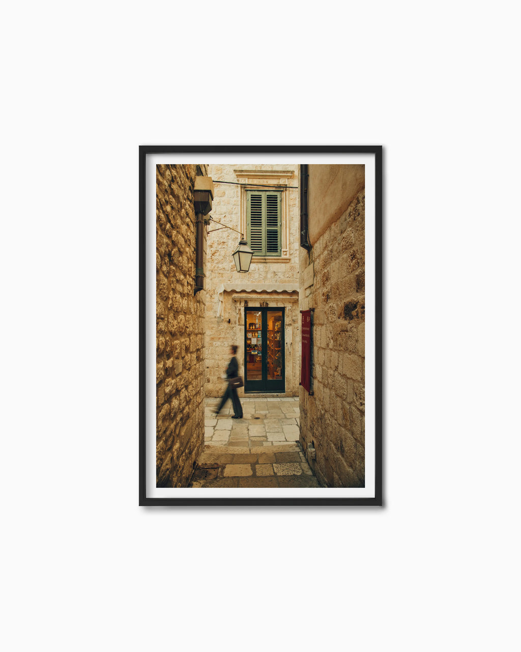 120x80cm , Black , With mount