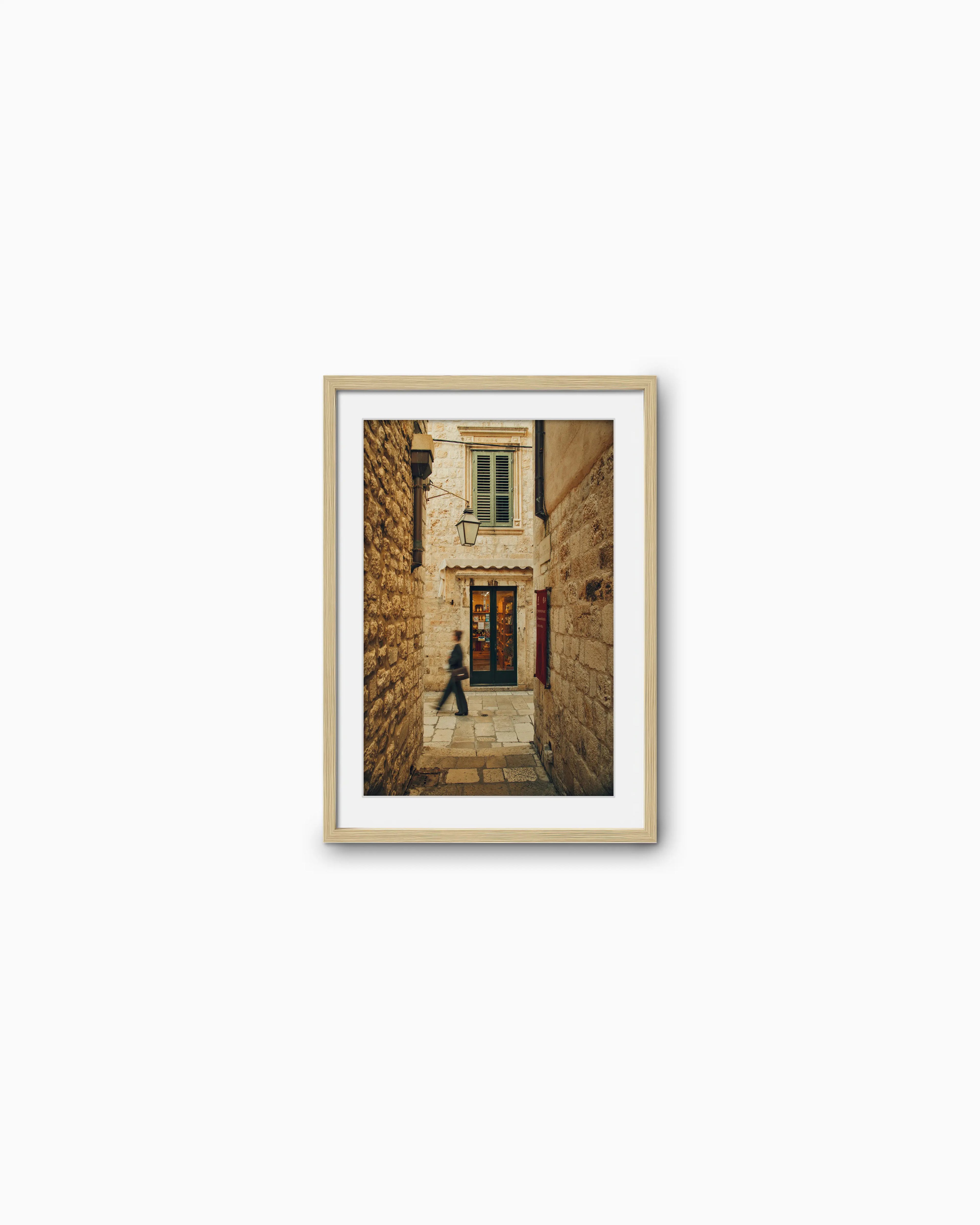 45x30cm , Wood , With mount