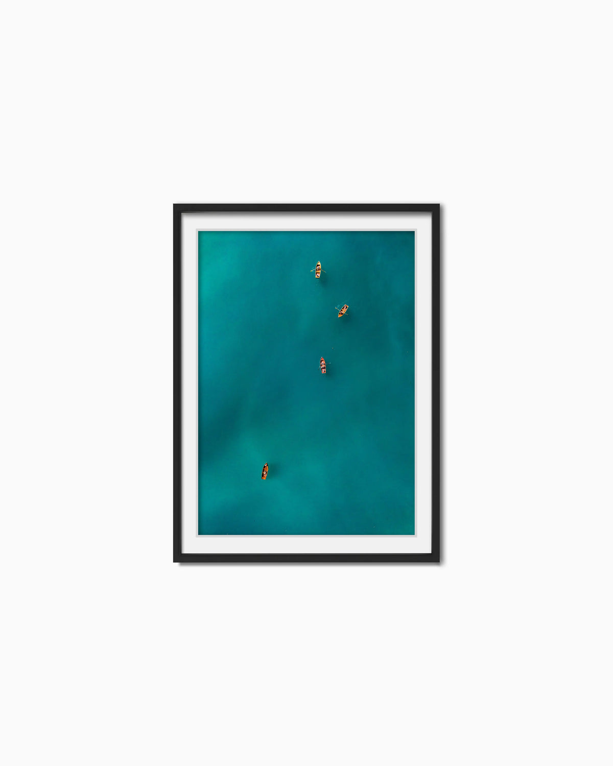 70x50cm , Black , With mount