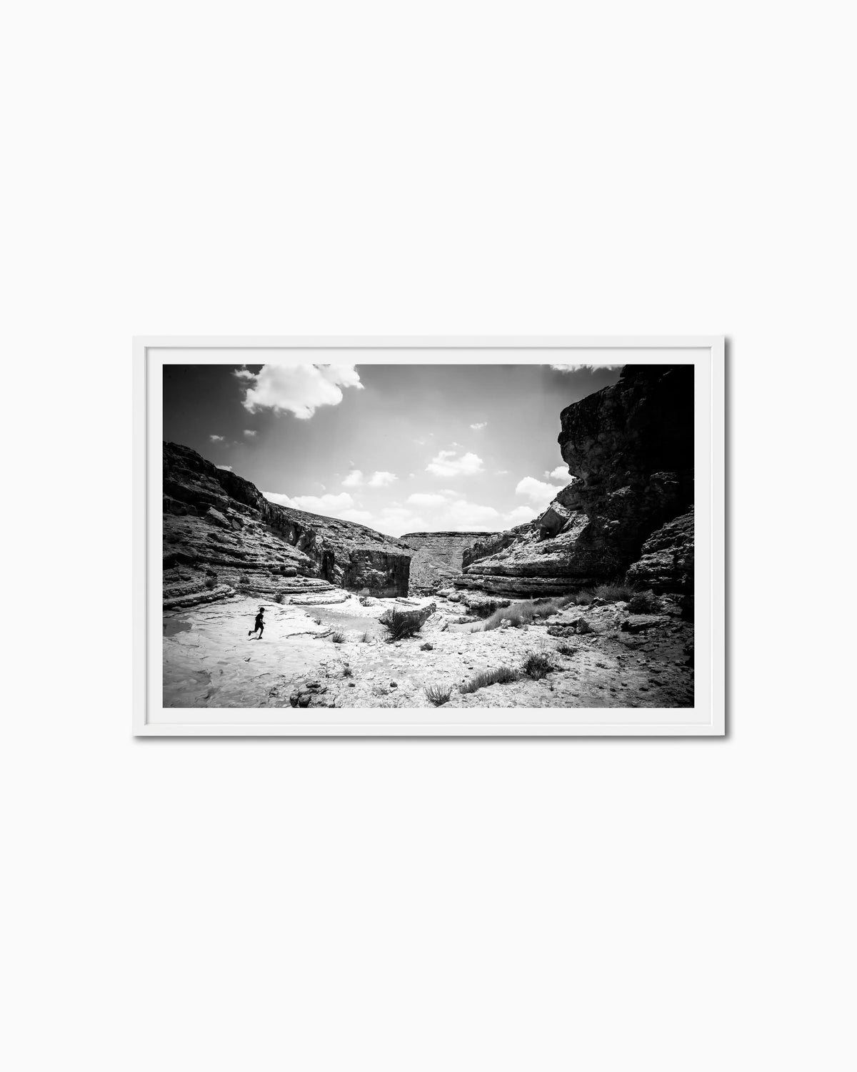 80x120cm , White , With mount