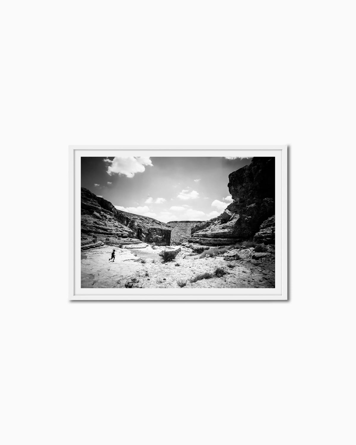 70x100cm , White , With mount