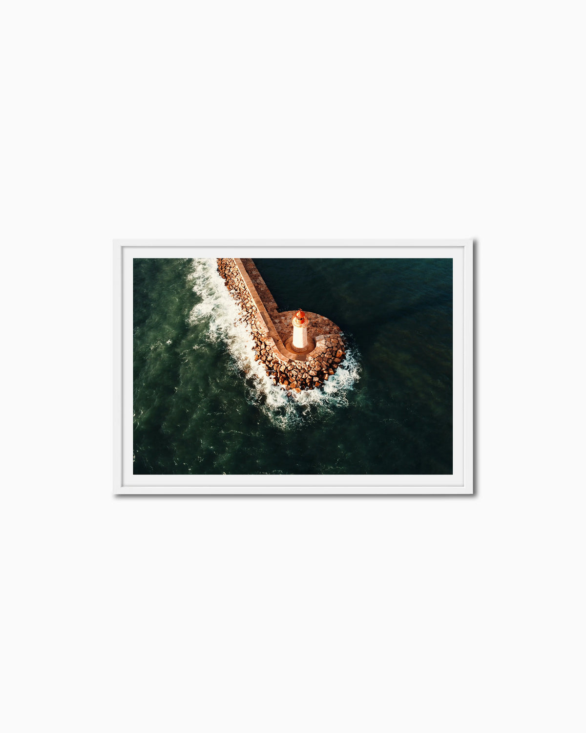 70x100cm , White , With mount