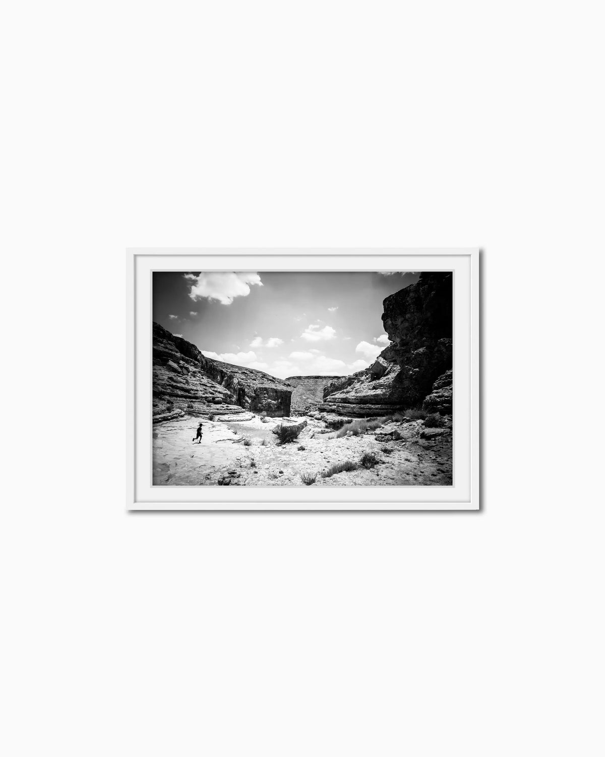 50x70cm , White , With mount