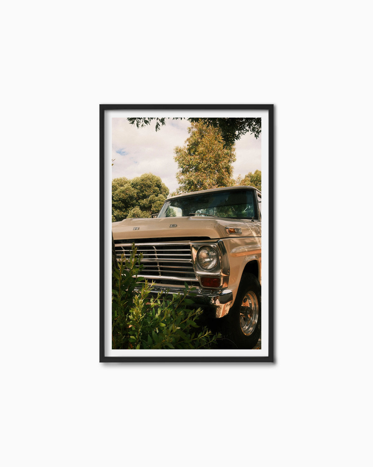 120x80cm , Black , With mount