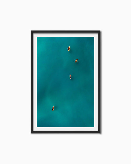150x100cm , Black , With mount
