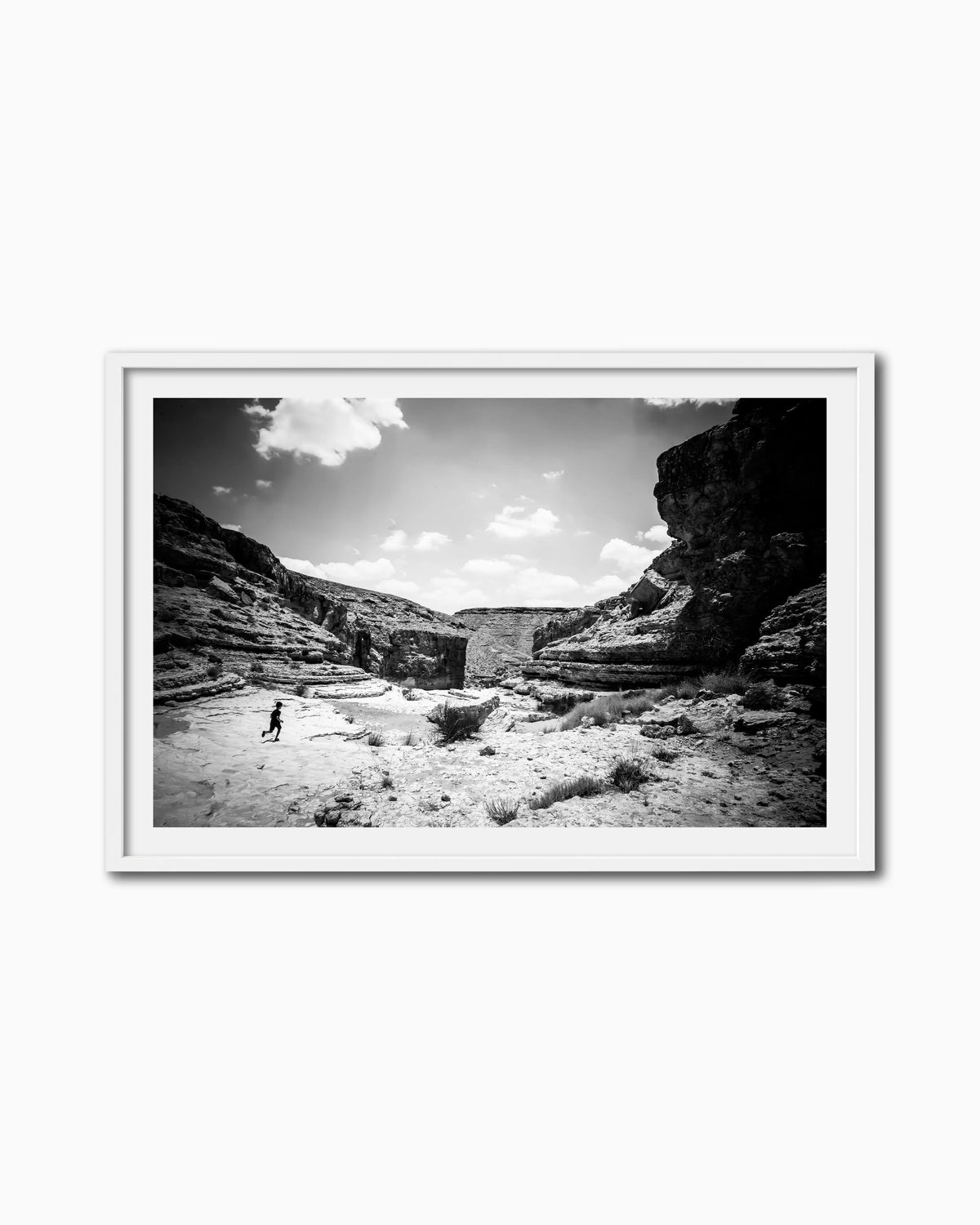 100x150cm , White , With mount