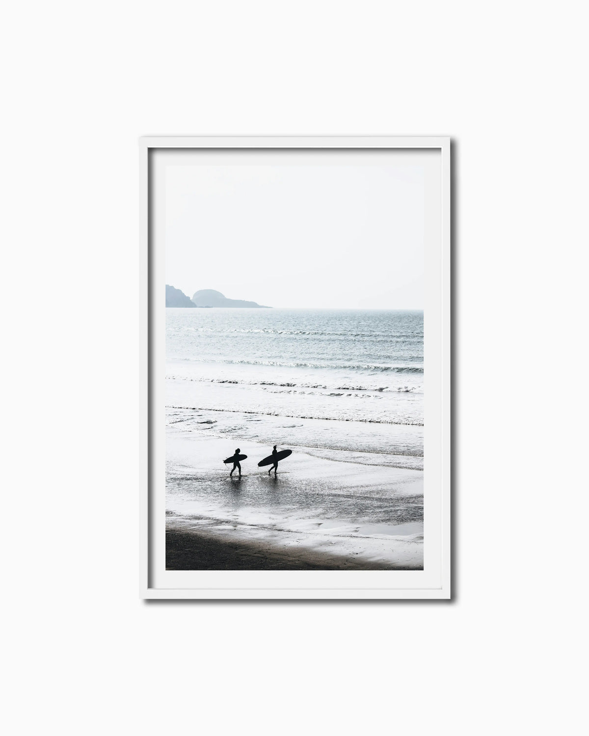 150x100cm , White , With mount