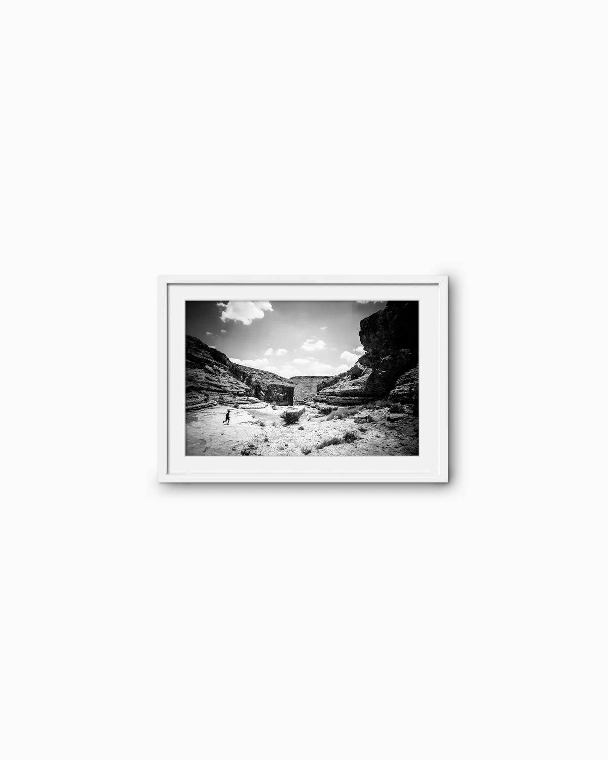 30x45cm , White , With mount