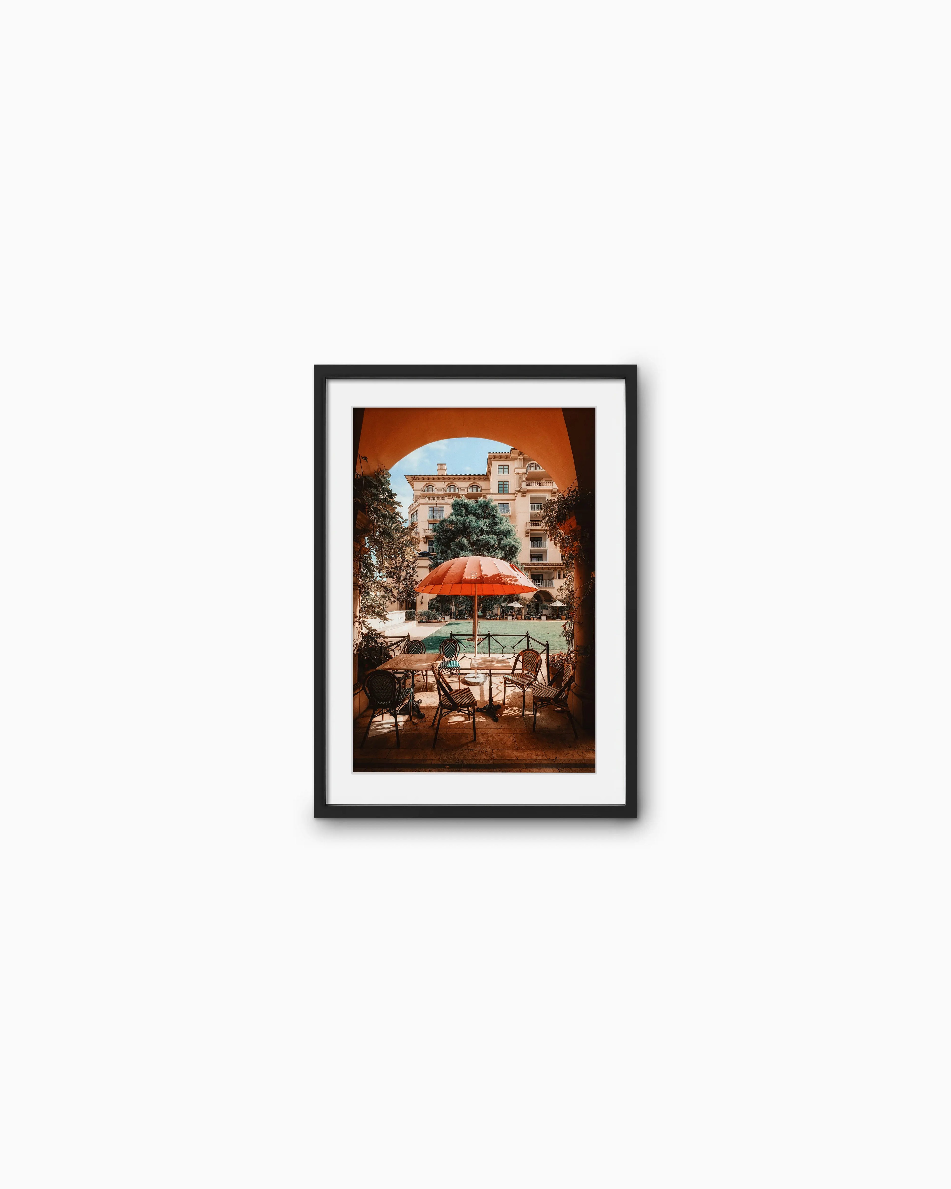 45x30cm , Black , With mount