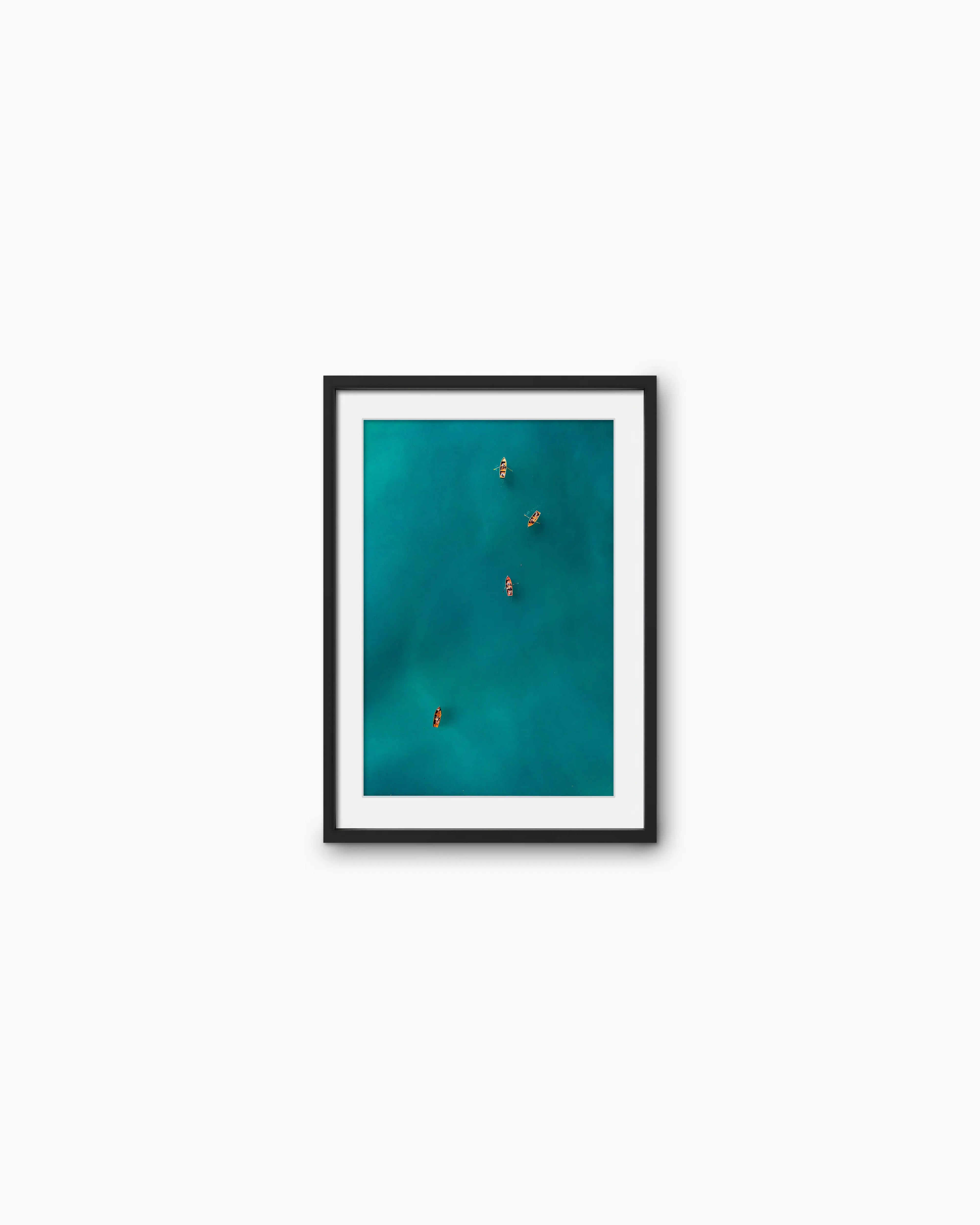 45x30cm , Black , With mount