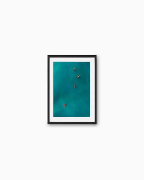 45x30cm , Black , With mount