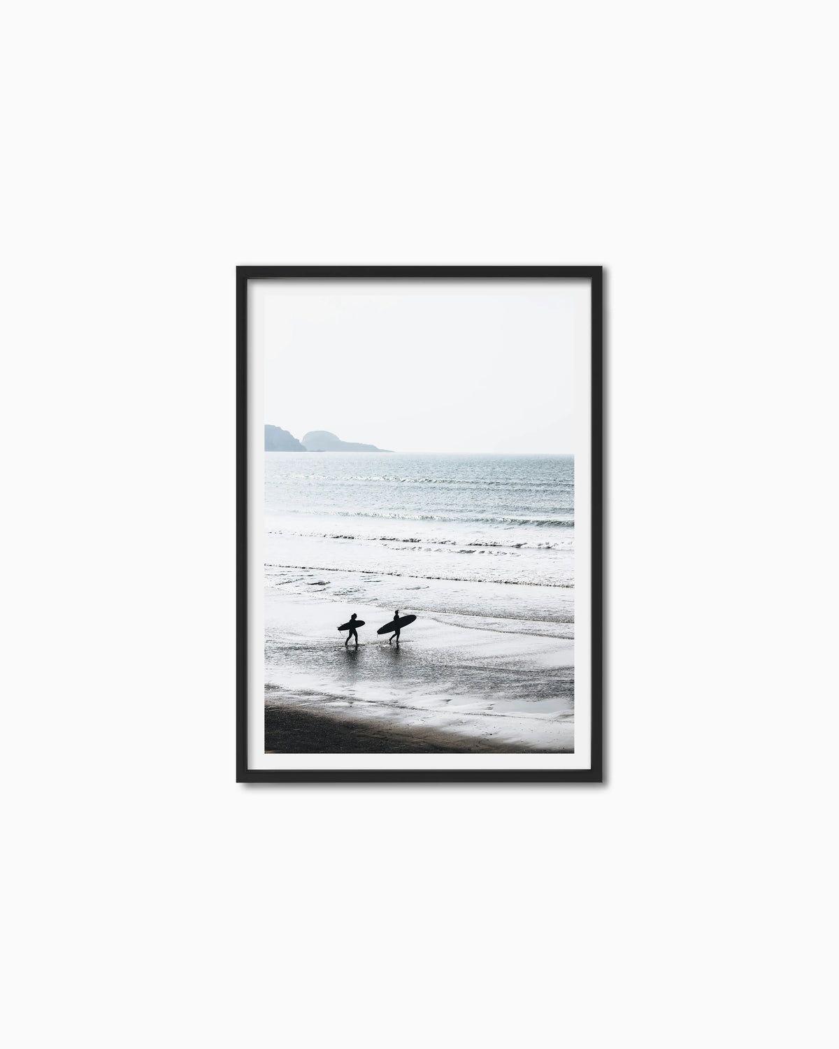 100x70cm , Black , With mount