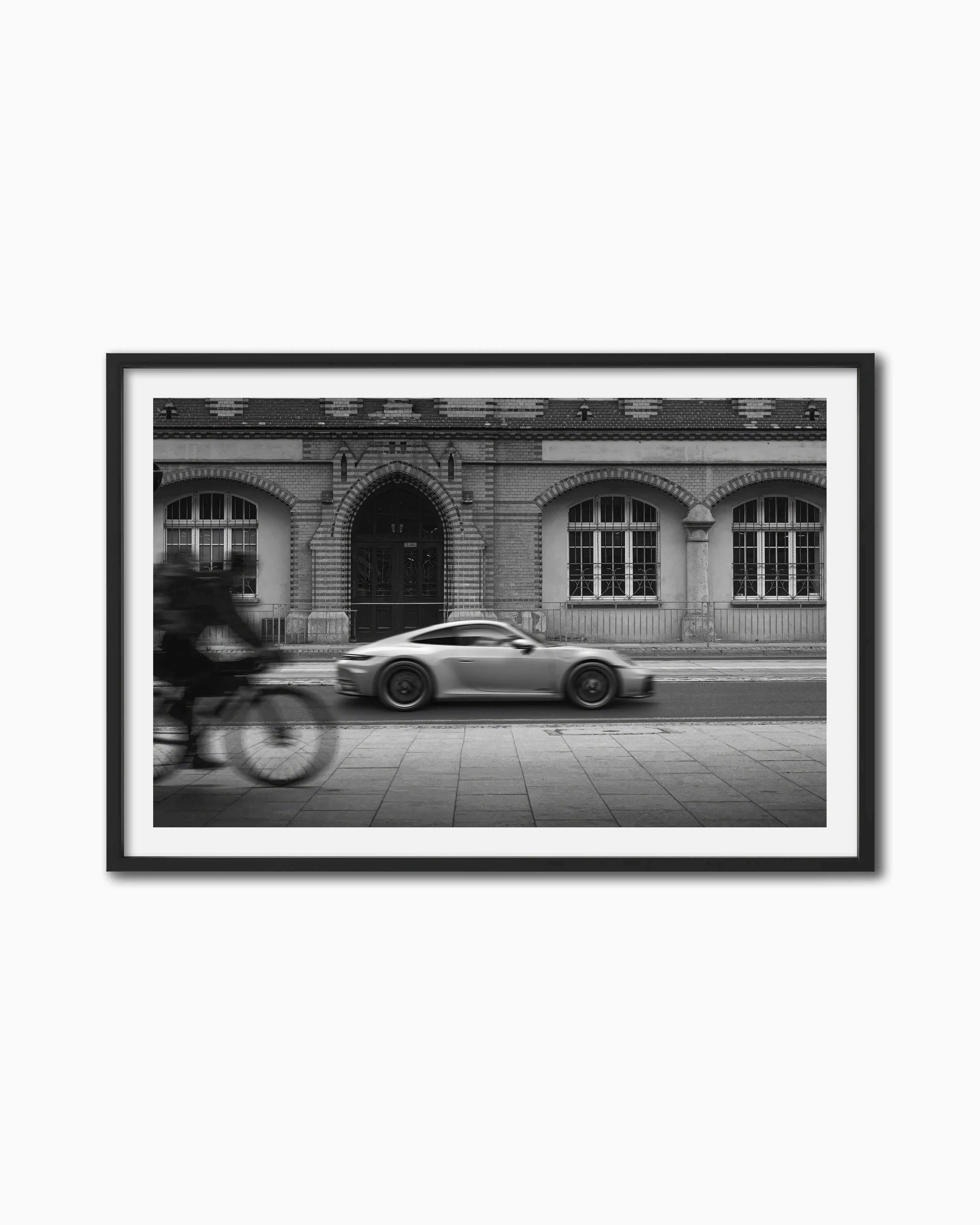 100x150cm , Black , With mount