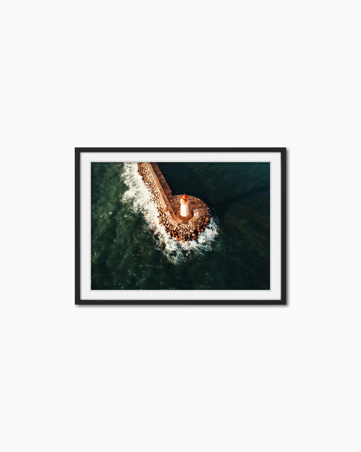50x70cm , Black , With mount